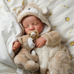 Babyside lifelike reborn doll with soft body for versatile posing