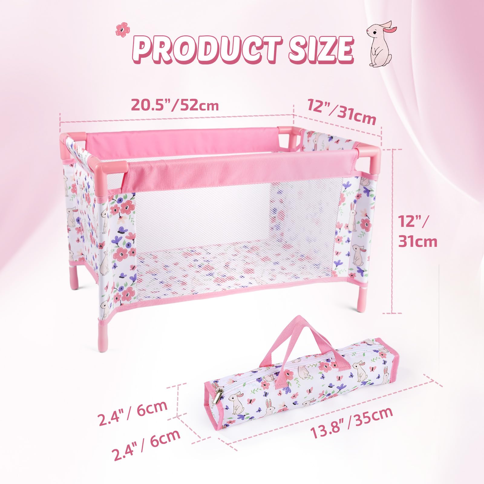 Babyside Metal base provides sturdy, durable play for kids.
