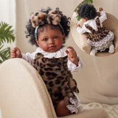 BABESIDE Miya doll with soft cloth body and vinyl head for a true-to-life hold.