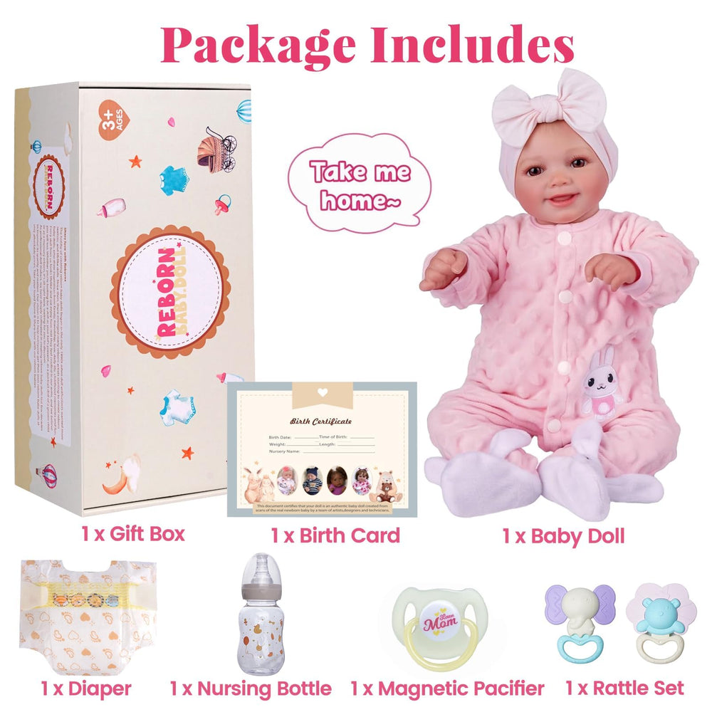 BABESIDE Sunny inviting hug invites comforting pretend play at home.