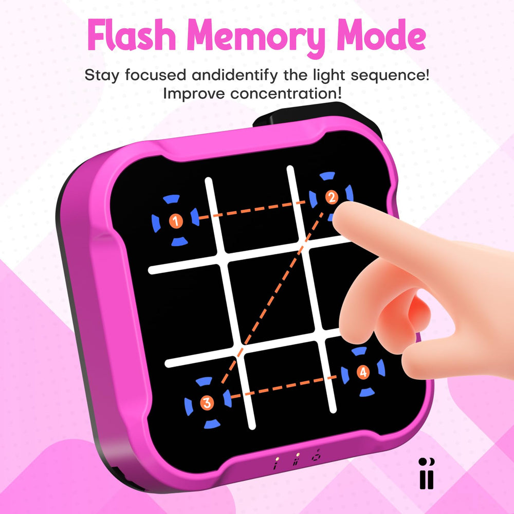 Bacare Tic Tac Toe Bolt Game two-player mode on compact board