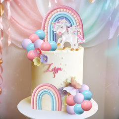 Bach and Boozy full party decoration set for rainbow or unicorn themes.