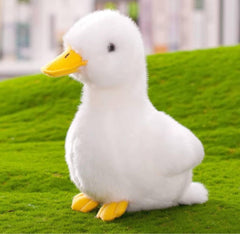 Backlood Toys long-neck duck design, easy-grasp plush perfect for small hands.