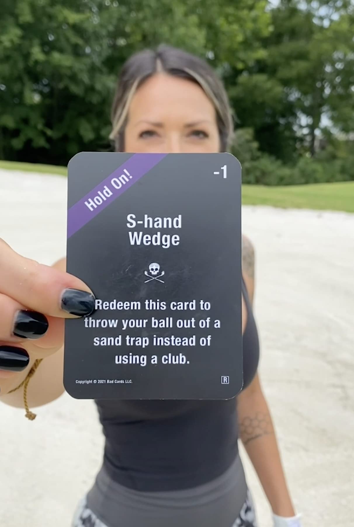 Bad Cards Fore Good Golfers bachelor party setup for memorable laughs
