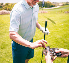 Bad Cards Fore Good Golfers travel kit prepared for golf trips