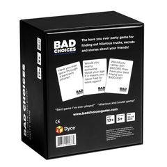 Bad Choices night-in with friends, a memorable party game moment