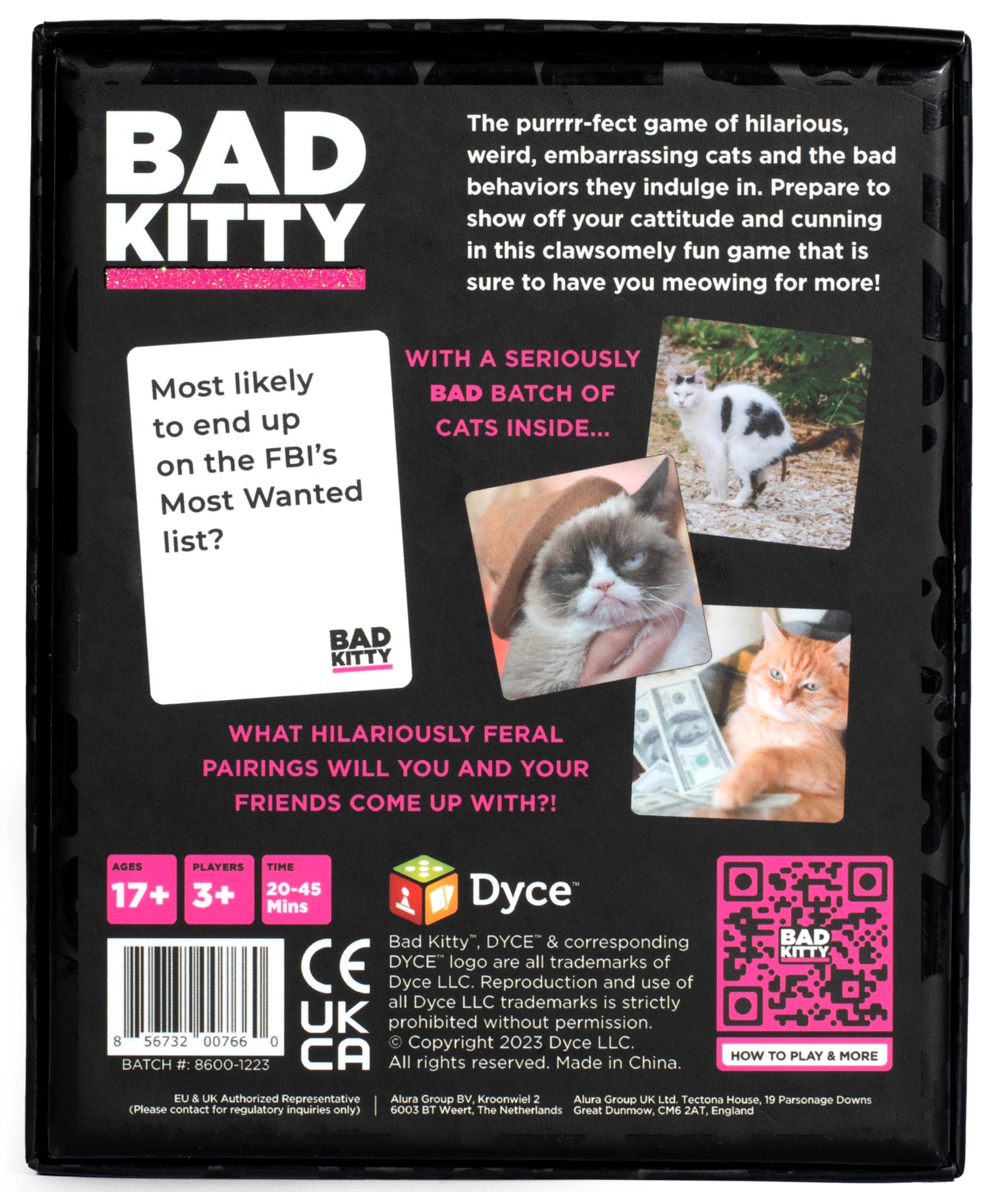 Bad Kitty board game night setup for group laughter and bonding