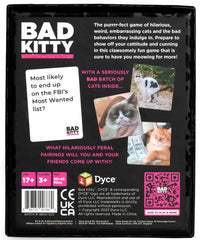 Bad Kitty board game night setup for group laughter and bonding