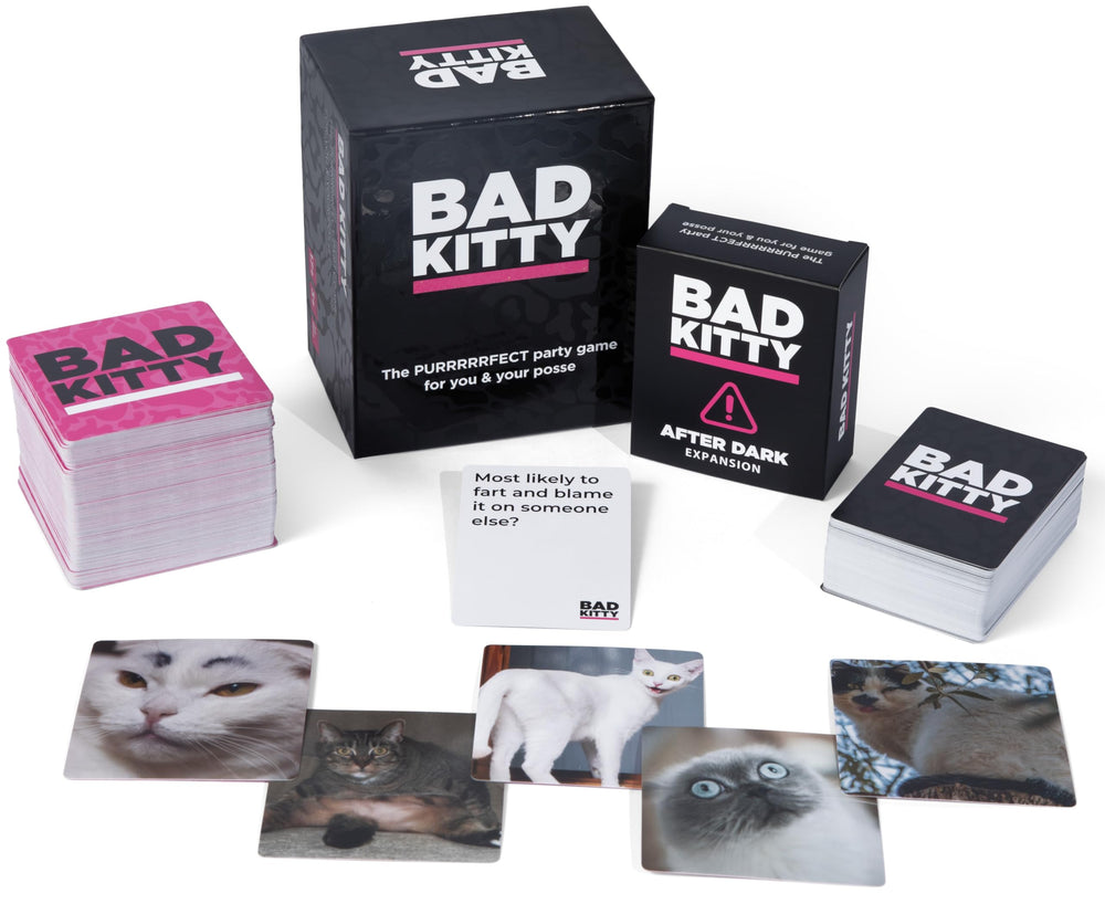 Bad Kitty gift ideas position the set as a playful present