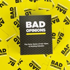 BAD OPINIONS expansion-promo after-dark promotes bolder conversations after dark.
