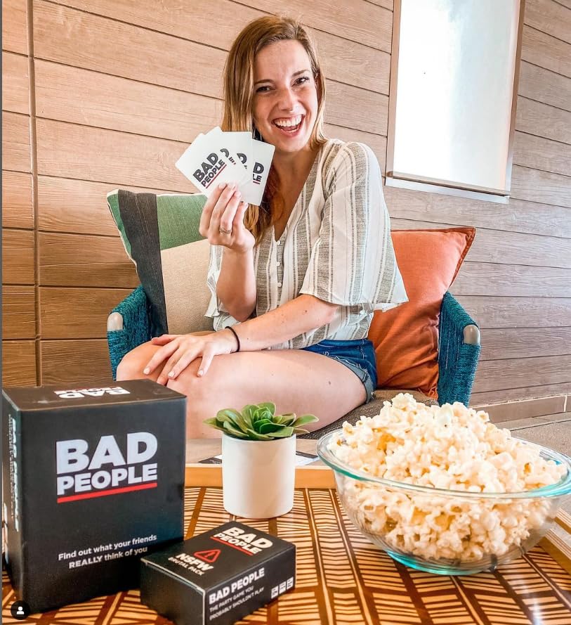 BAD PEOPLE gift ready box, perfect stocking stuffer for adults.