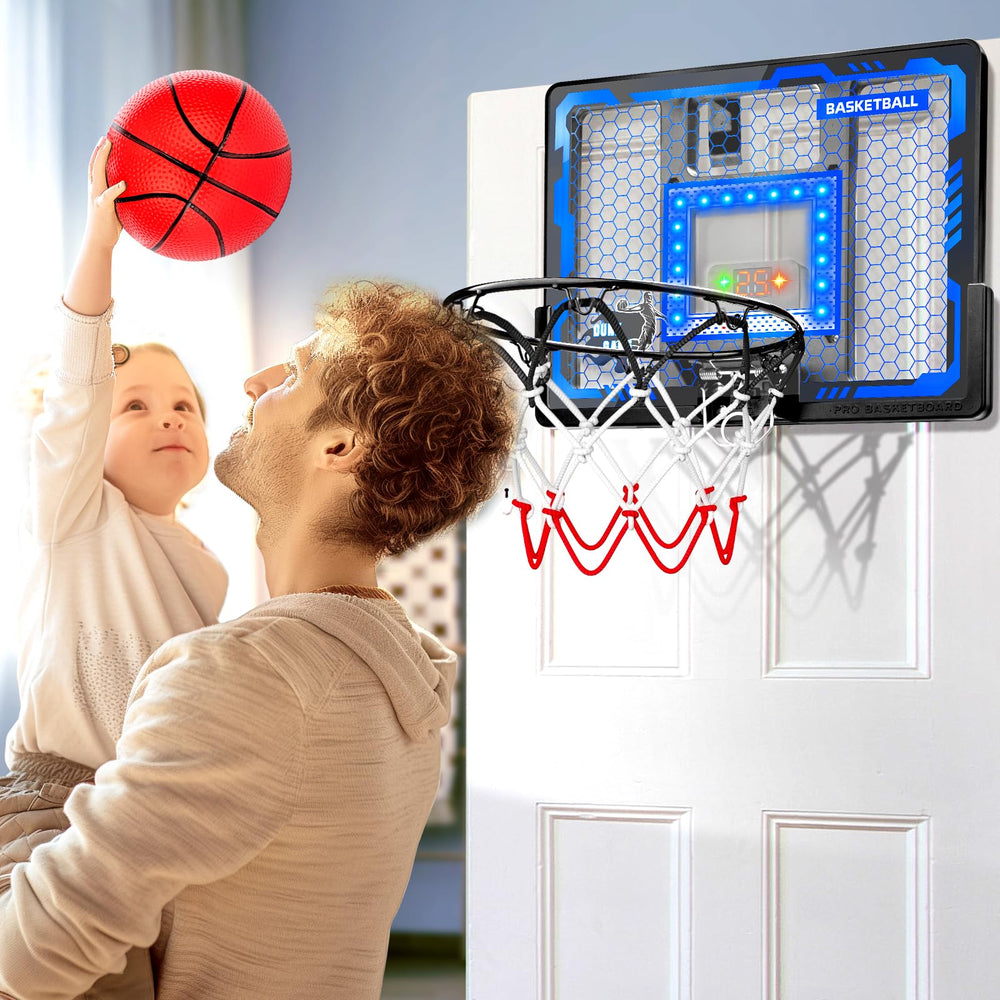 BADGOAL easy-assembly over-door setup for quick play