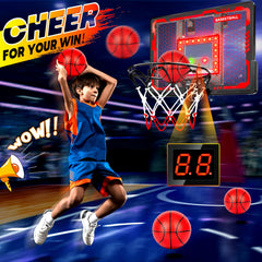BADGOAL slam dunk rim with 60-degree angle for authentic dunks.