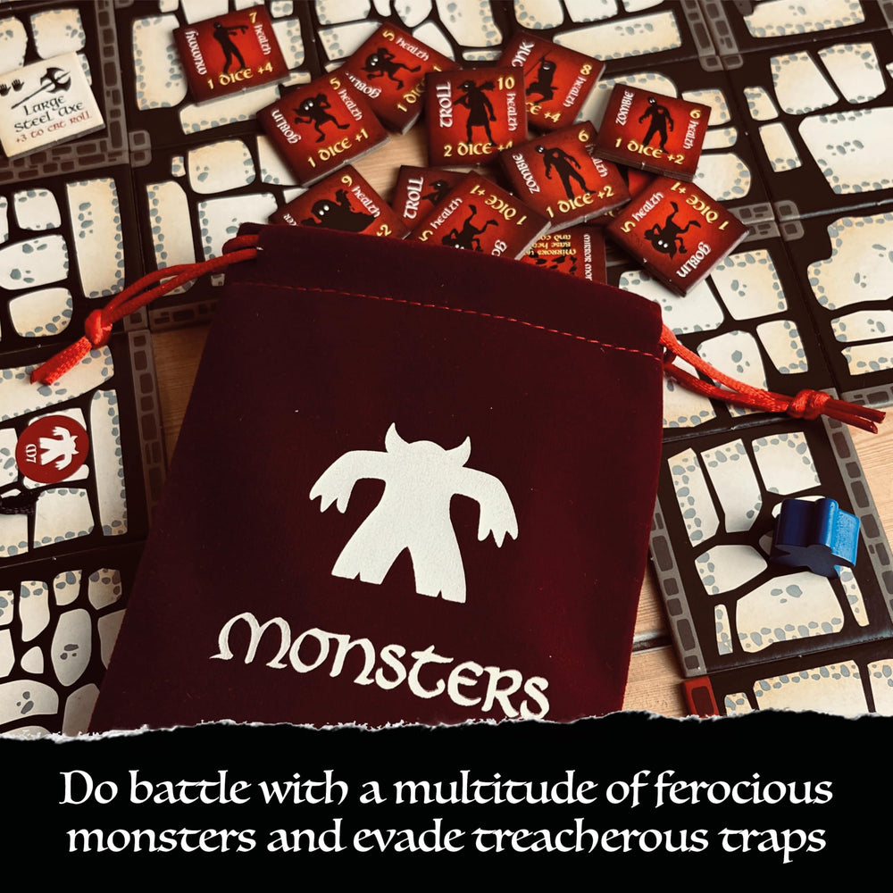 Bag of Dungeon quick setup for fast-start game nights.