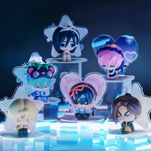 Bahomu Alien Stage figure atop a shelf adds playful decor for fans.