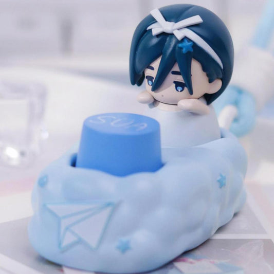 Bahomu Alien Stage Series keycaps figure enhances keyboard aesthetics