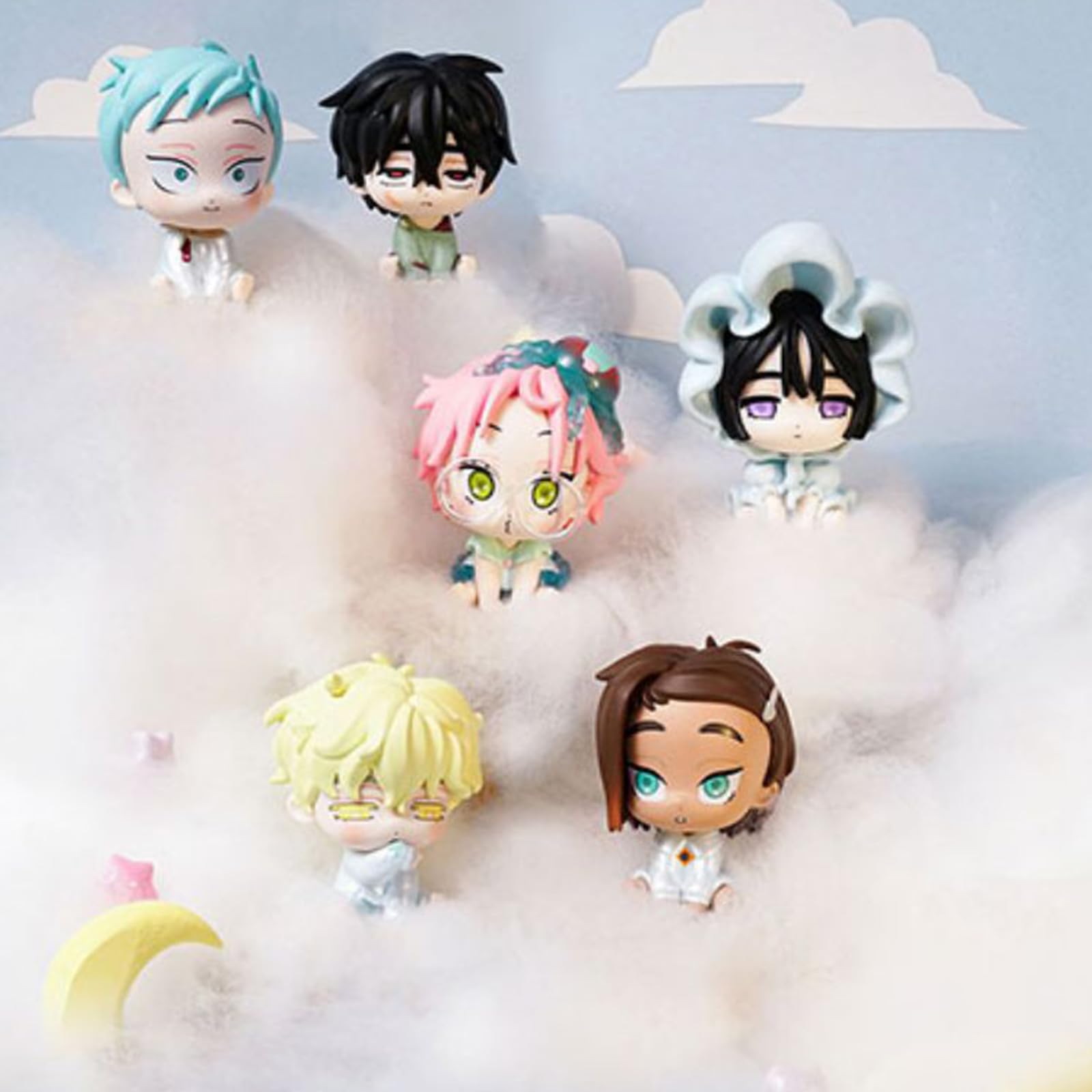 Bahomu cute Alien Stage Baby PVC figure, durable and detailed.