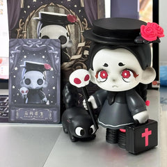 Bahomu limited edition Kasa Not a Villain figure for display.