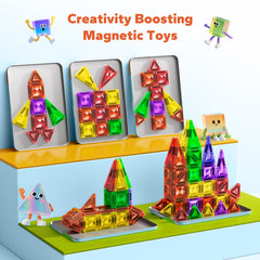 BAIJLE kids building with tiles fosters creativity and STEM curiosity.