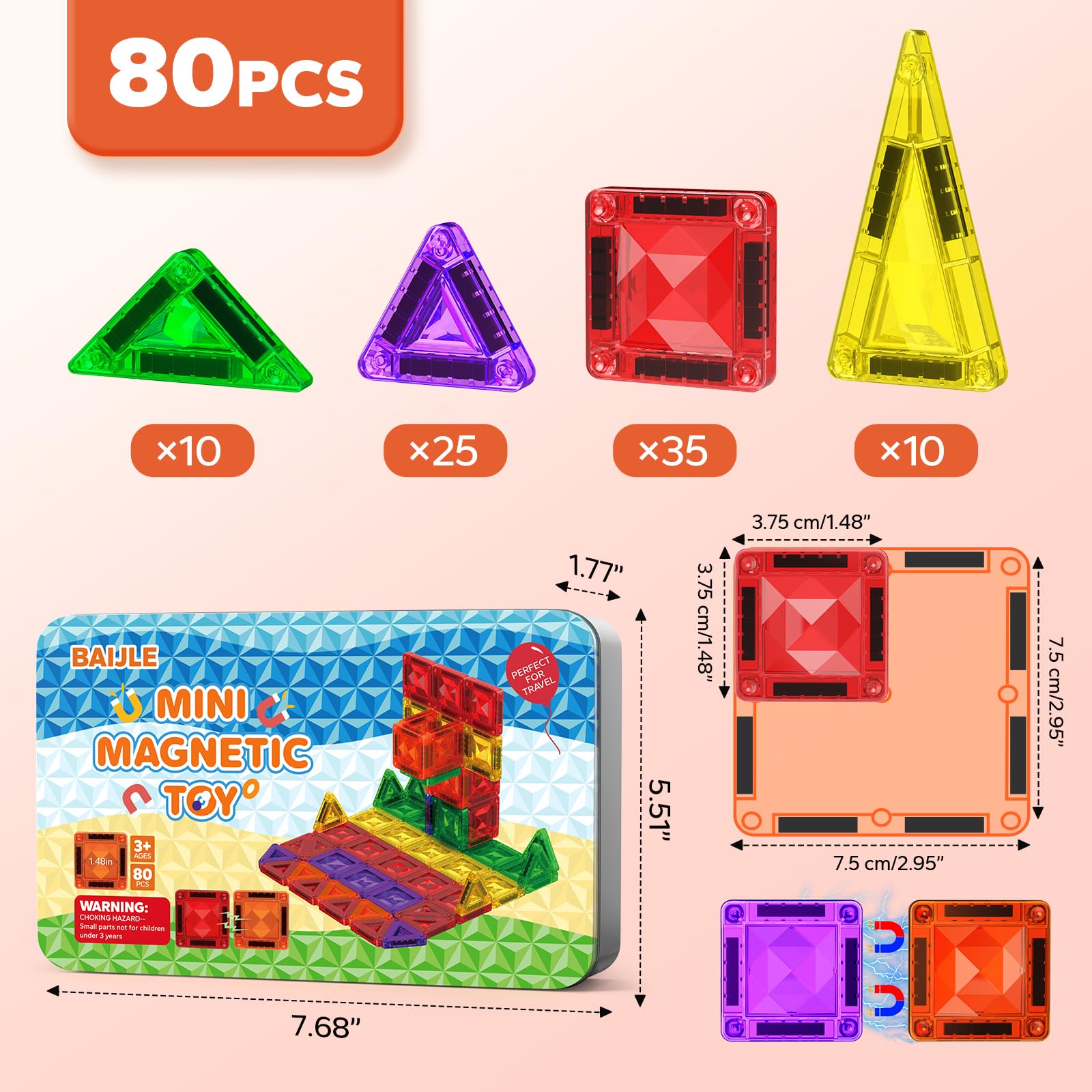 BAIJLE portable classroom set for easy setup and storage anywhere