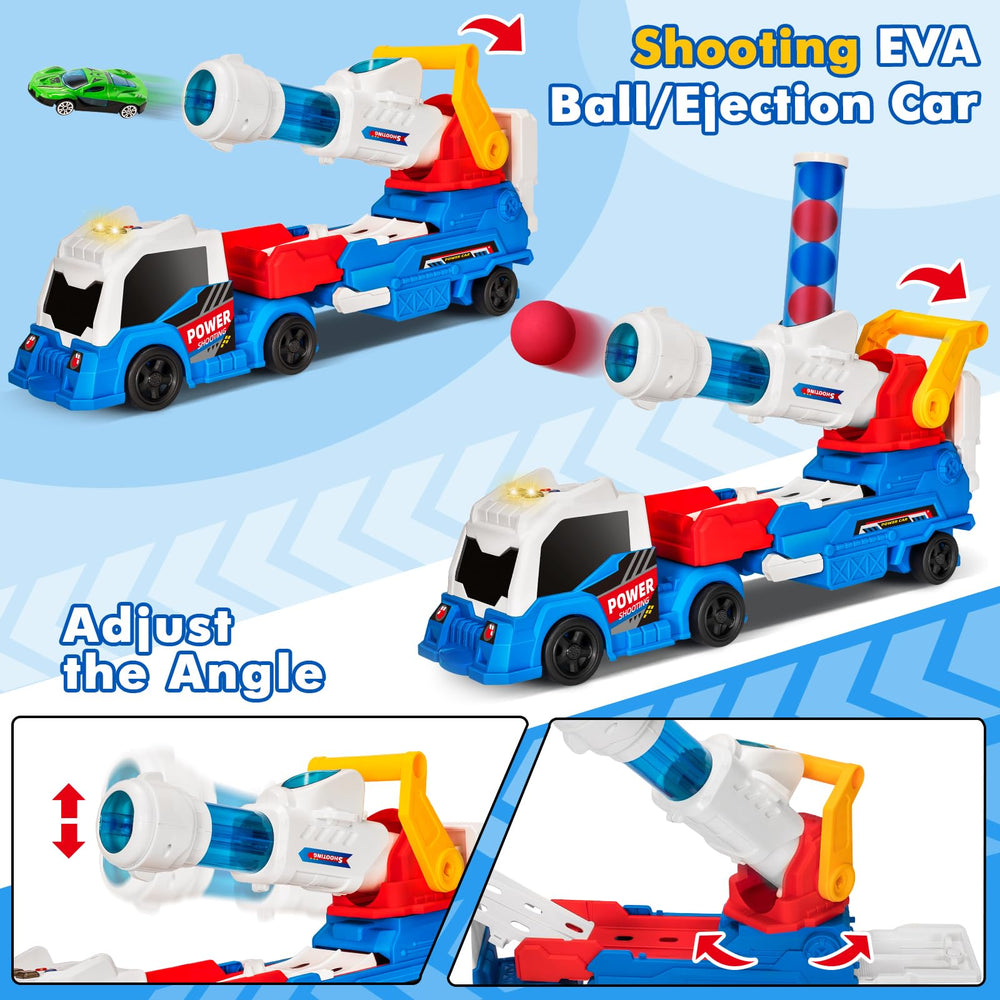 BainGesk four metal cars ready for action-packed racing.