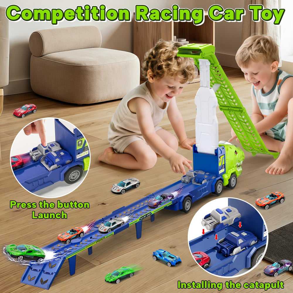 BainGesk Six Metal Cars set ready for racing