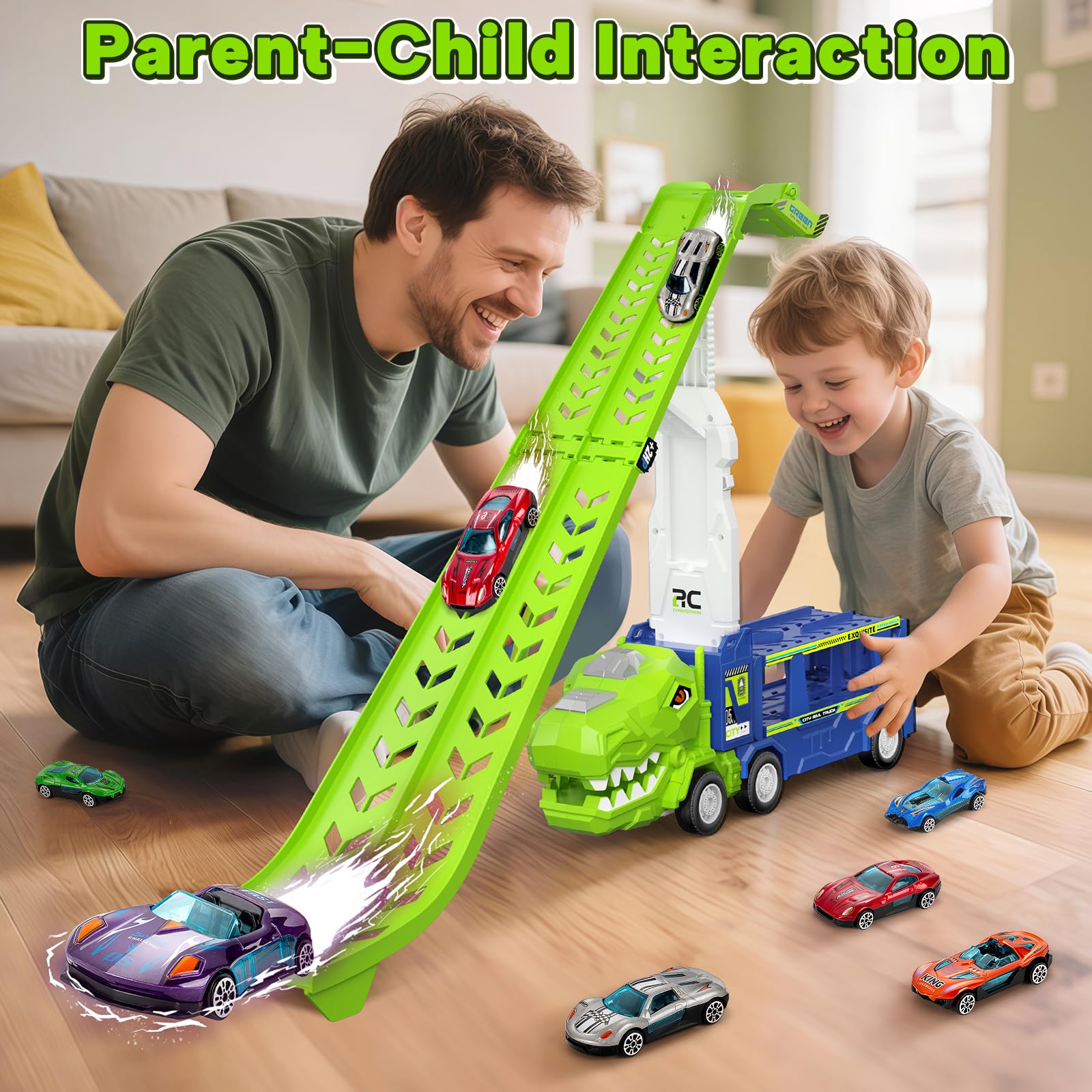 BainGesk Multi Form Truck offering varied play configurations