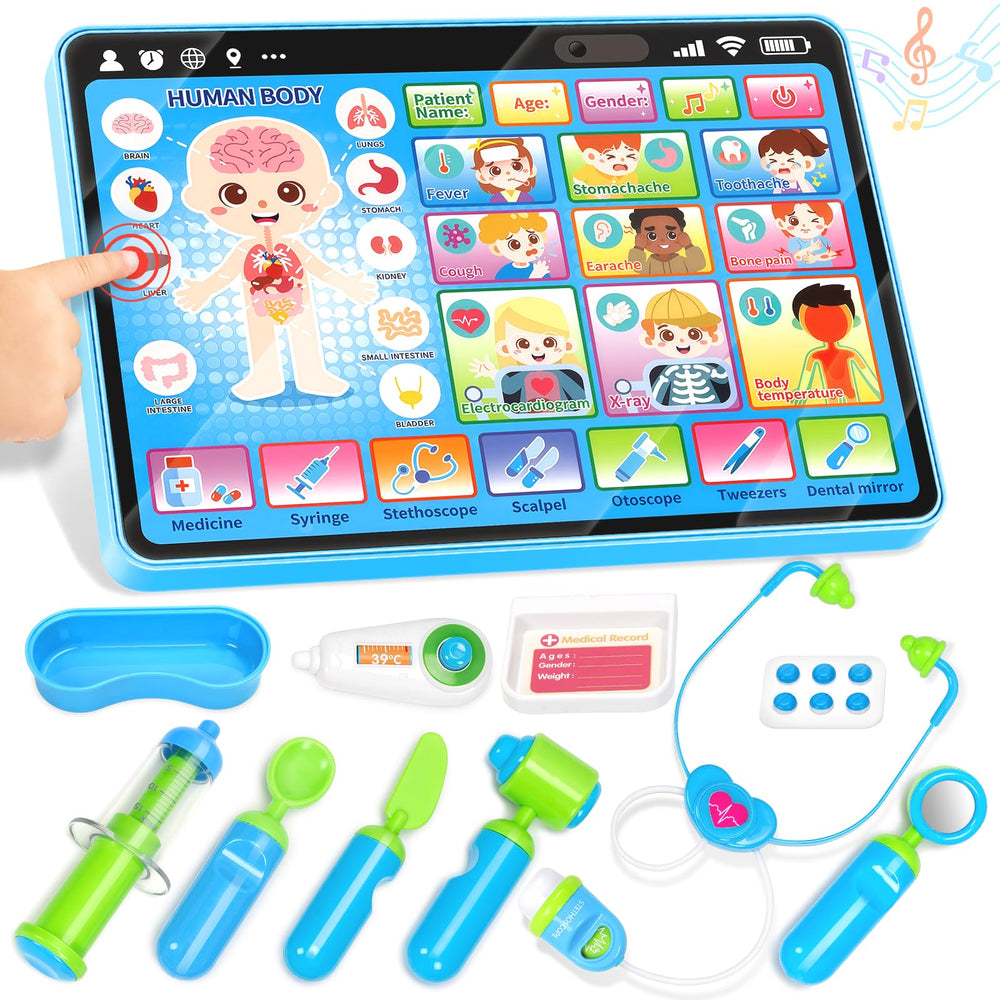 Baingesk doctor kit set fosters imaginative medical play
