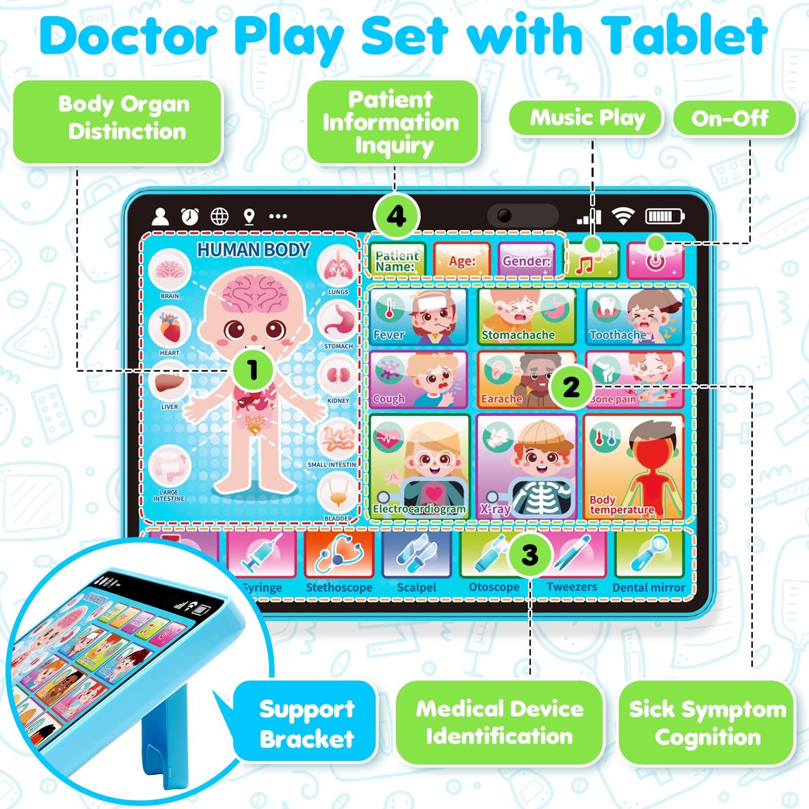 Baingesk syringe toy helps teach fine motor skills safely
