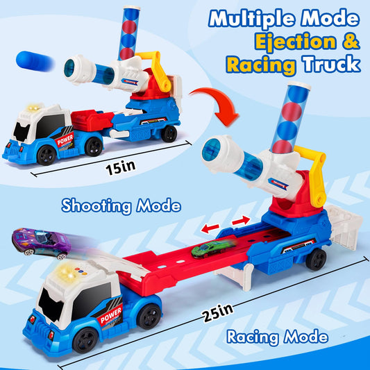 BainGesk track assembly shows the extended racing course.
