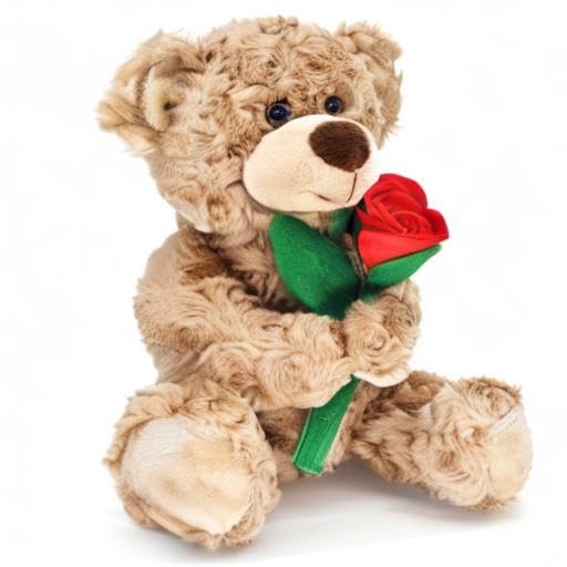 Bakalizoo rose teddy cozy cuddle scene for photos