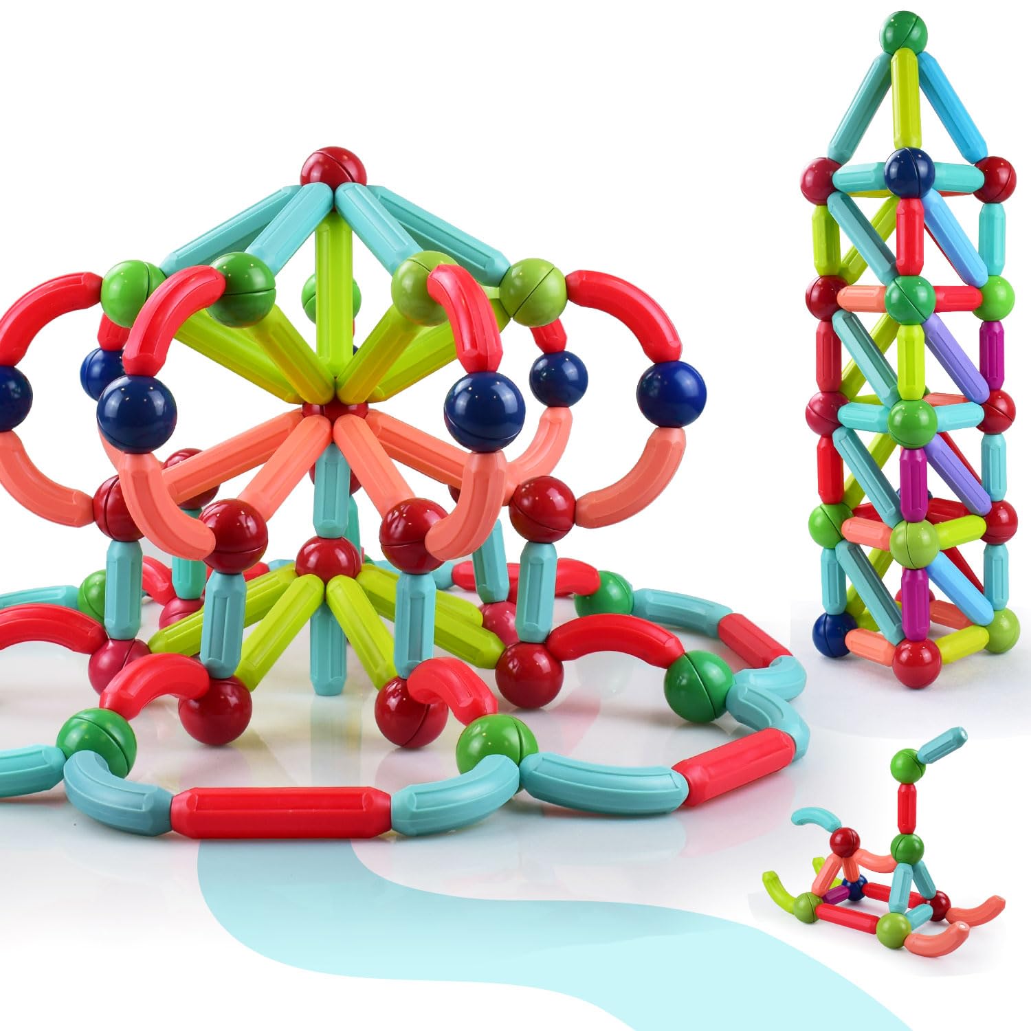 BAKAM easy-to-connect system simplifies assemblies for quick, satisfying builds.
