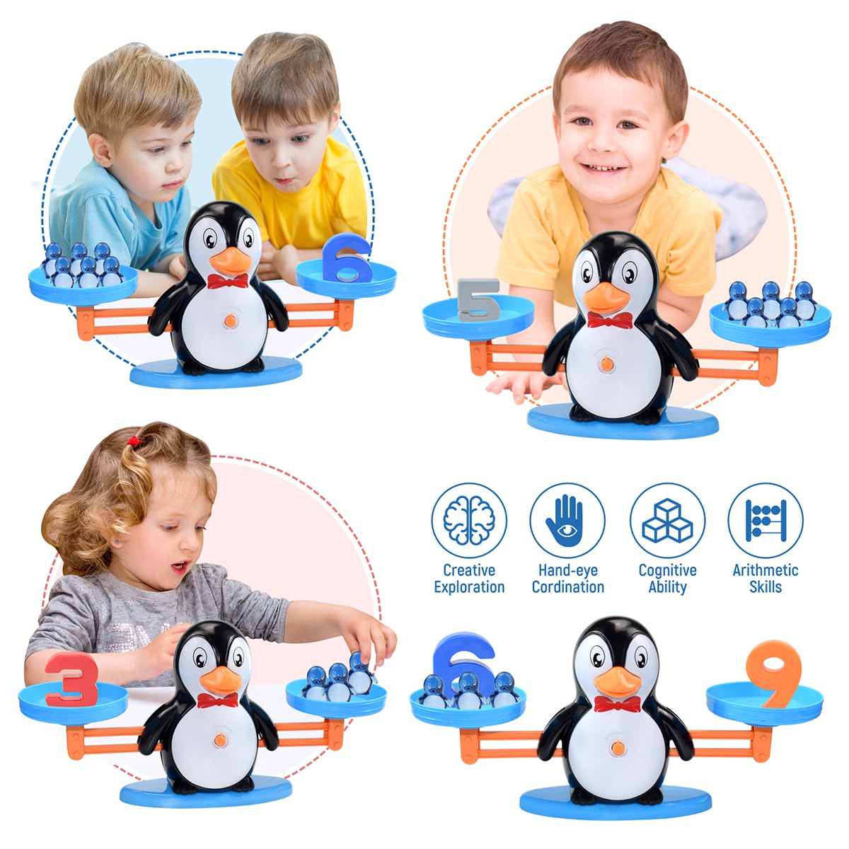 BAKAM STEM toy option for budding thinkers exploring balance concepts.
