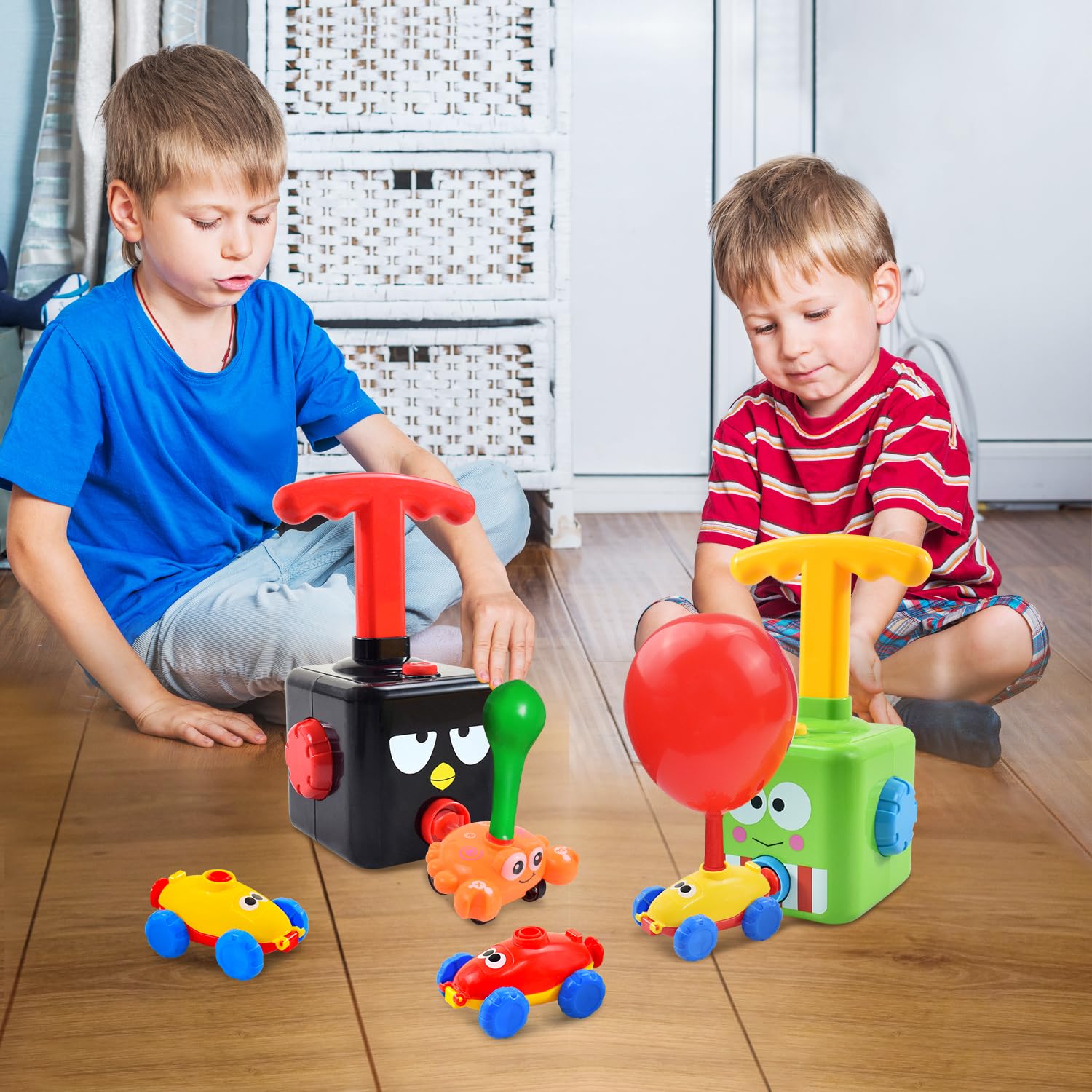 BAKAM Powered Car lets kids feel thrust of air for active play.