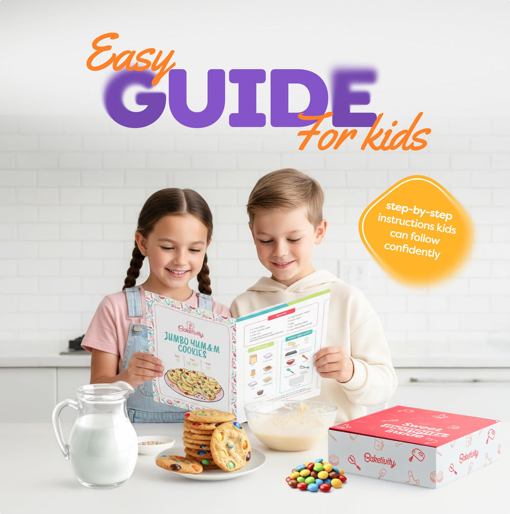 Baketivity jumbo chocolate candy cookie dough yields oversized, tasty treats