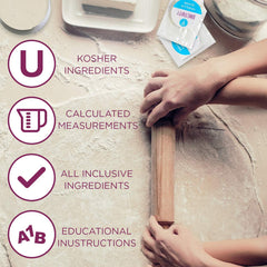 Oven baking aromas fill the kitchen during Baketivity buns