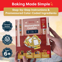 Included paint brushes forBak e tivity edible art on cookies