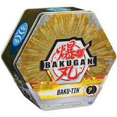 Bakugan Baku-Tin includes two decks and BakuCores for battles