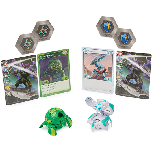 Bakugan Baku-Tin storage layers neatly organize Bakugan and cores