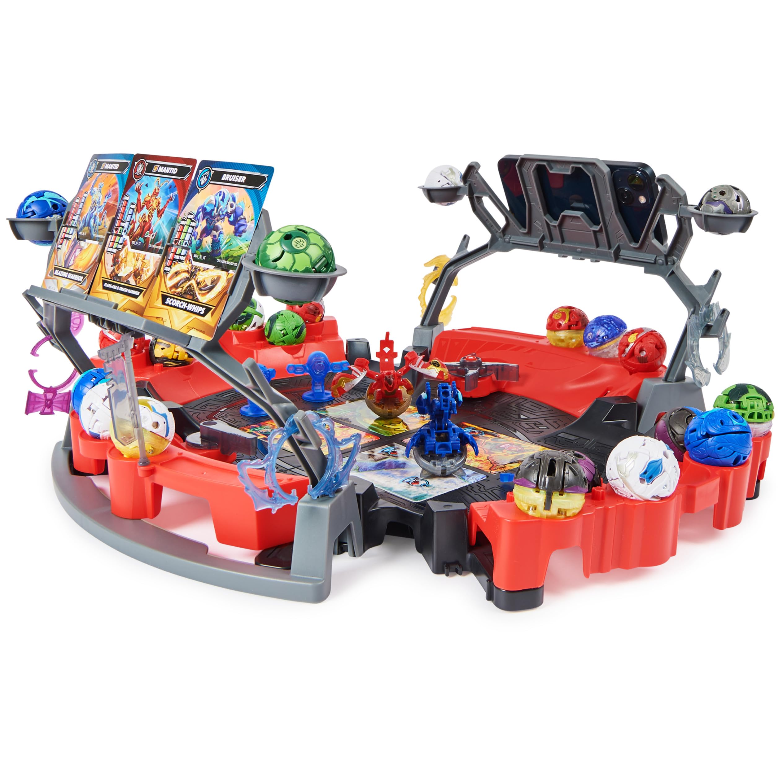 Bakugan Battle Arena customizable walls for evolving layouts