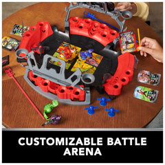 Bakugan Battle Arena built-in phone holder for capturing action