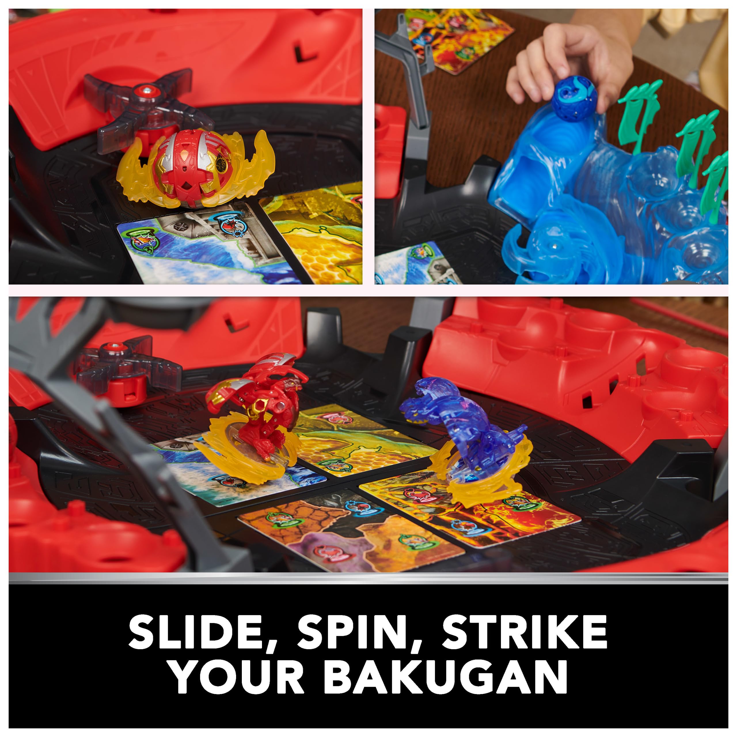 Bakugan Battle Arena sparring totem creating new obstacle-based play