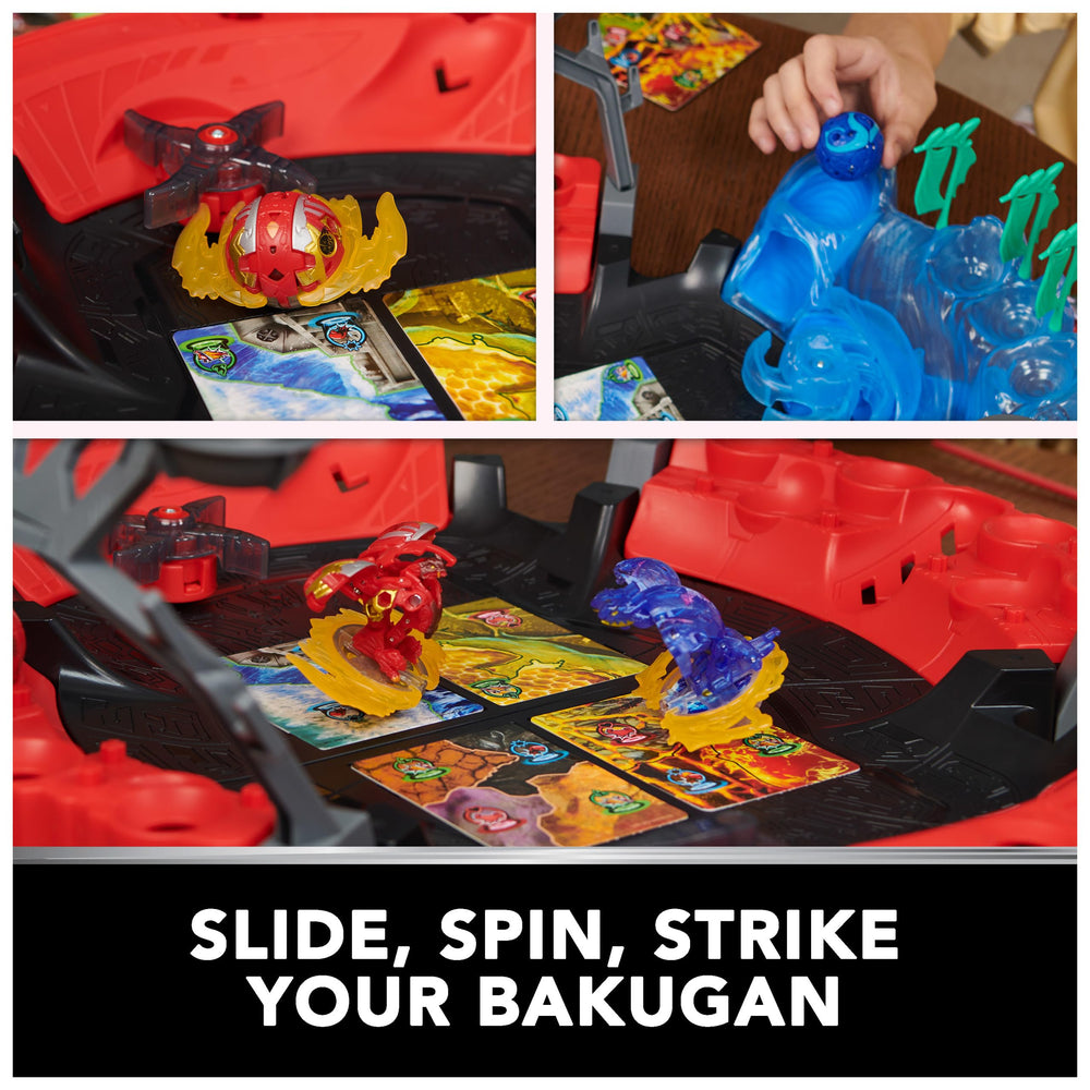 Bakugan Battle Arena sparring totem creating new obstacle-based play
