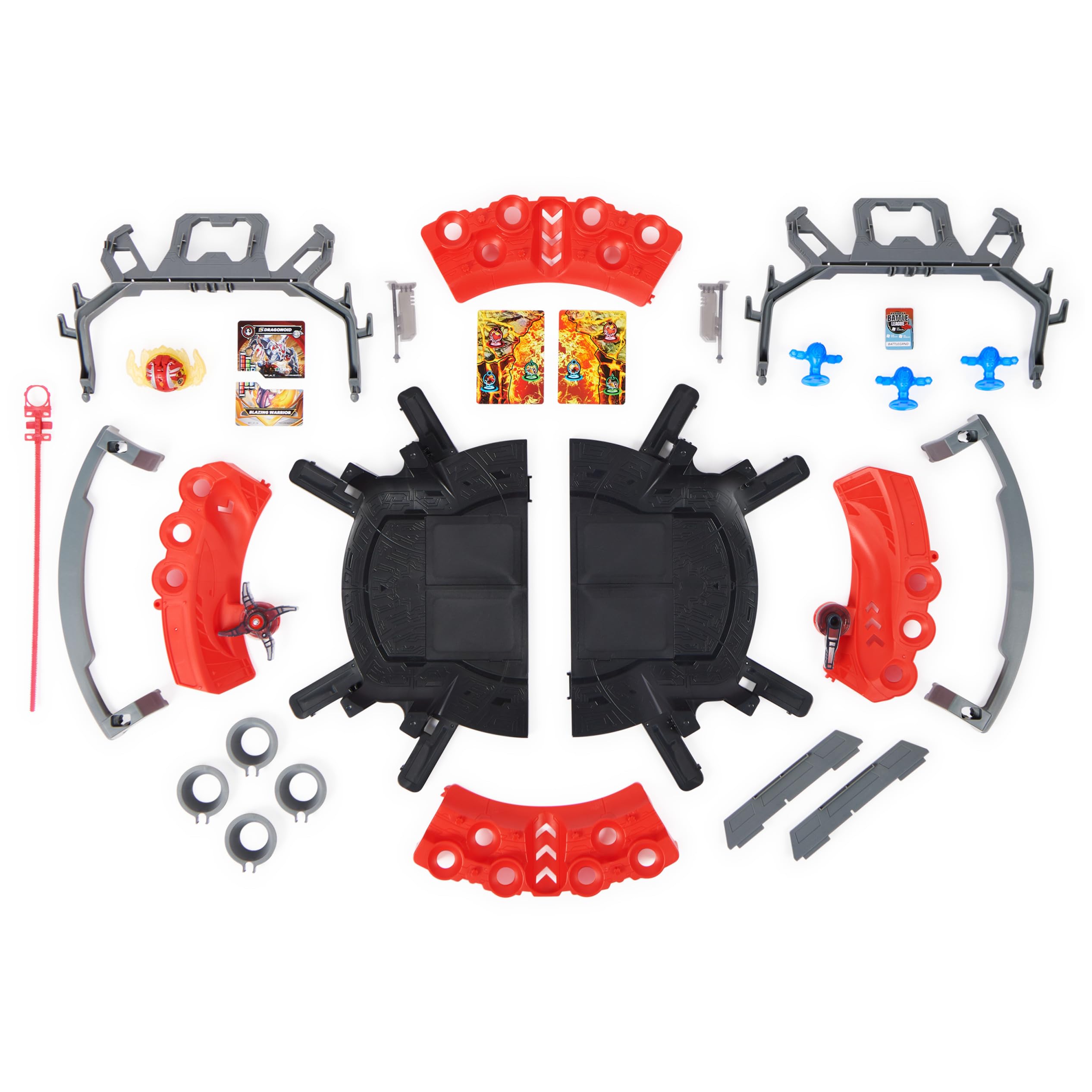 Bakugan Battle Arena XL Rip Cord ready to spin Bakugan into action