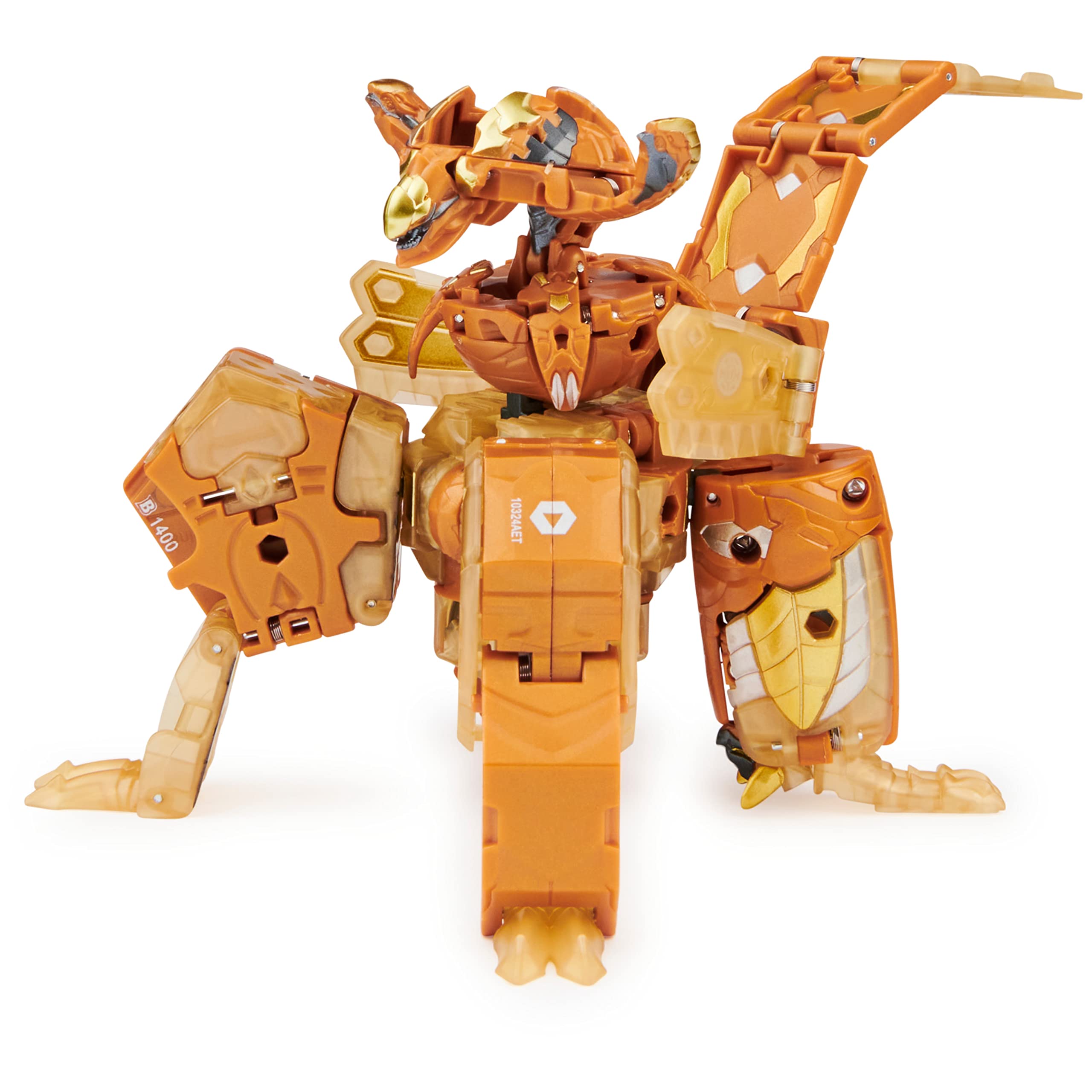 Bakugan Geogan Viloch 03 figure built for dynamic pop transformations
