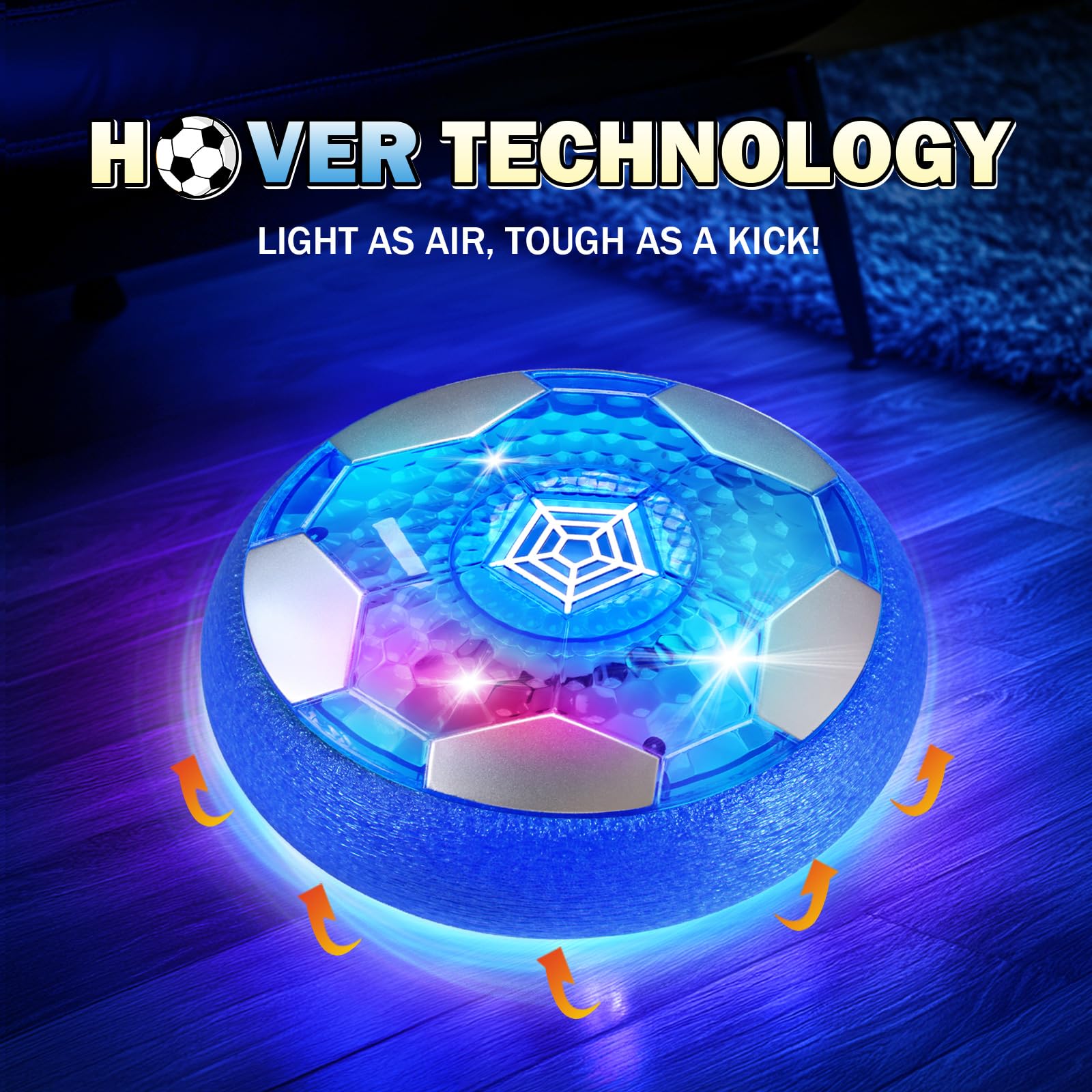 BaLaM rechargeable battery powers hours of fun per charge.