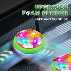 BaLaM hover soccer ball Christmas edition adds festive color to games