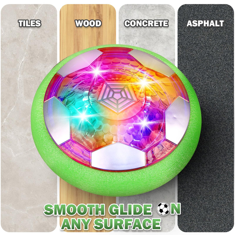 BaLaM hover soccer ball compact design easy to store after use