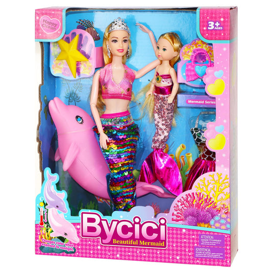 Baljinder magical mermaid dolls with dress-up outfits to inspire imaginative play
