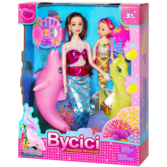Baljinder Mermaid Dolls poseable figures for imaginative water play and fine motor skill practice